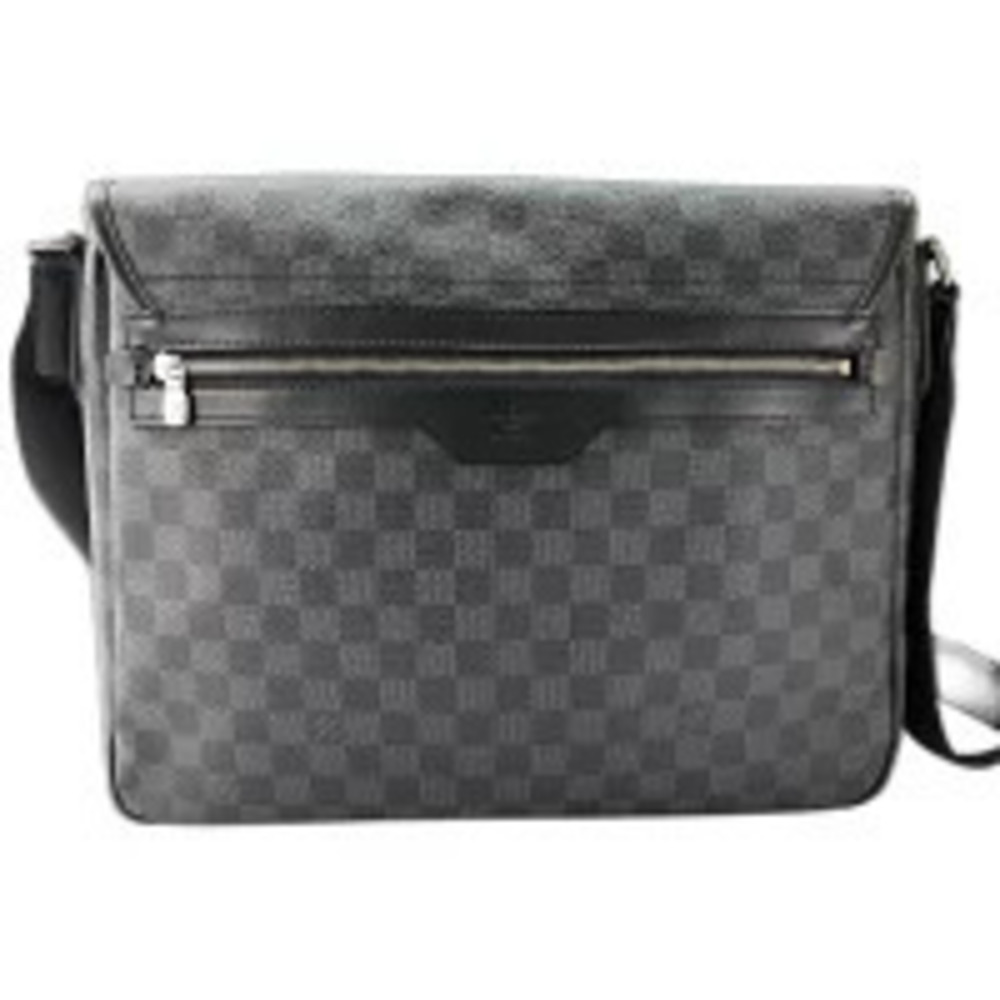 Louis Vuitton Damier Graphite Black Daniel Shoulder Bag Black